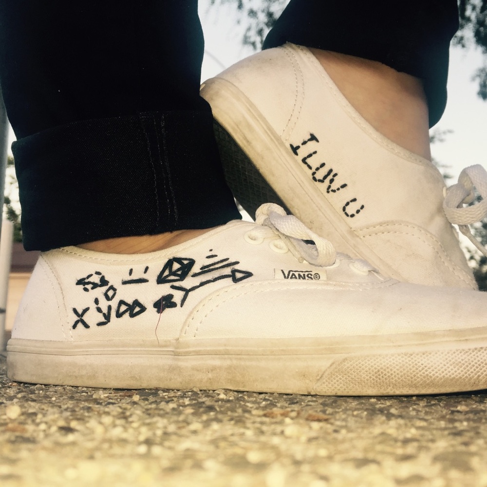 White VANS
